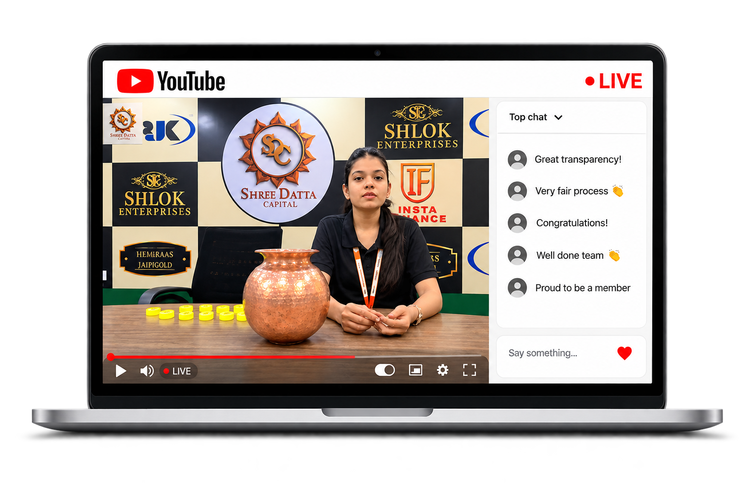 Live YouTube Draw